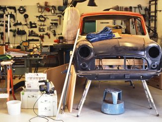 restoring a car